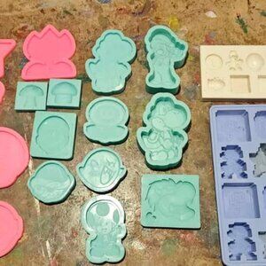 Nintendo Silicone Molds